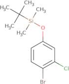 (4-Bromo-3-chlorophenoxy)(tert-butyl)dimethylsilane