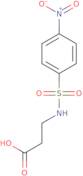 3-(4-nitrobenzenesulfonamido)propanoic acid