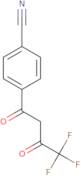 4-(4,4,4-Trifluoro-3-oxobutanoyl)benzonitrile