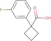 1-(3-Fluorophenyl)cyclobutane-1-carboxylic acid