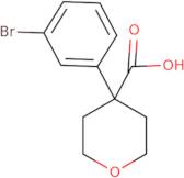 4-(3-Bromophenyl)oxane-4-carboxylic acid