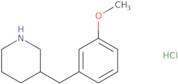 3-(3-Methoxy-benzyl)-piperidine hydrochloride