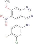 N-(3-Chloro-4-fluorophenyl)-7-methoxy-6-nitroquinazolin-4-amine