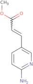 (E)-Methyl-3-(6-aminopyridin-3-yl)acrylate