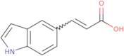 3-(1H-Indol-5-yl)prop-2-enoic acid