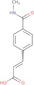 (2E)-3-[4-(Methylcarbamoyl)phenyl]prop-2-enoic acid