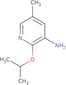 5-Methyl-2-(propan-2-yloxy)pyridin-3-amine