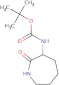 (+/-)-N-a-Boc-Amino-epsilon-caprolactam