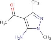 1-(5-Amino-1,3-dimethyl-1H-pyrazol-4-yl)ethan-1-one