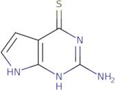 2-Amino-3H,4H,7H-pyrrolo[2,3-d]pyrimidine-4-thione