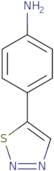 4-(1,2,3-Thiadiazol-5-yl)aniline