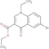 Ethyl 6-bromo-1-ethyl-4-oxo-1,4-dihydroquinoline-3-carboxylate