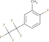 1-(Pentafluoroethyl)-4-fluoro-3-methyl-benzene