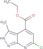 ethyl 6-chloro-3-methyl-1h-pyrazolo[3,4-b]pyridine-4-carboxylate