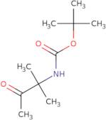 tert-Butyl N-(2-methyl-3-oxobutan-2-yl)carbamate