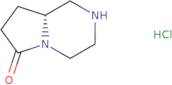 (8aR)-octahydropyrrolo[1,2-a]piperazin-6-one hydrochloride
