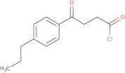 4-Oxo-4-(4-propylphenyl)butanoyl chloride