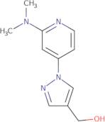 (1-(2-(Dimethylamino)pyridin-4-yl)-1H-pyrazol-4-yl)methanol