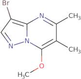 3-Bromo-7-methoxy-5,6-dimethylpyrazolo-[1,5-a]pyrimidine