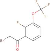 2-Fluoro-3-(trifluoromethoxy)phenacyl bromide