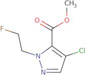 Methyl 4-chloro-1-(2-fluoroethyl)-1H-pyrazole-5-carboxylate