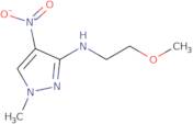 (2-Methoxy-ethyl)-(1-methyl-4-nitro-1H-pyrazol-3-yl)-amine