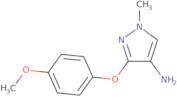 3-(4-Methoxyphenoxy)-1-methyl-1H-pyrazol-4-amine