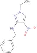 Benzyl-(1-ethyl-4-nitro-1H-pyrazol-3-yl)-amine