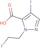 1-(2-Fluoroethyl)-4-iodo-1H-pyrazole-5-carboxylic acid