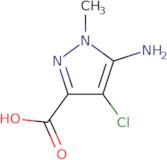 5-Amino-4-chloro-1-methyl-1H-pyrazole-3-carboxylic acid