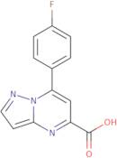 7-(4-Fluorophenyl)pyrazolo[1,5-a]pyrimidine-5-carboxylic acid