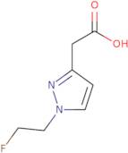 2-[1-(2-Fluoroethyl)-1H-pyrazol-3-yl]acetic acid