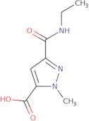 3-(Ethylcarbamoyl)-1-methyl-1H-pyrazole-5-carboxylic acid