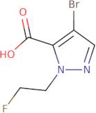 4-Bromo-1-(2-fluoroethyl)-1H-pyrazole-5-carboxylic acid