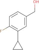 (3-Cyclopropyl-4-fluorophenyl)methanol