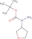 (3S)-N-(Tetrahydro-furan-3-yl)-hydrazinecarboxylic acid tert-butyl ester