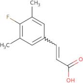 (2E)-3-(4-Fluoro-3,5-dimethylphenyl)prop-2-enoic acid