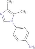 4-(4,5-Dimethyl-1H-imidazol-1-yl)aniline