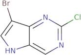7-Bromo-2-chloro-5H-pyrrolo[3,2-d]pyrimidine
