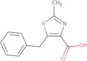 5-Benzyl-2-methyl-1,3-thiazole-4-carboxylic acid