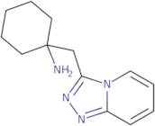 1-{[1,2,4]Triazolo[4,3-a]pyridin-3-ylmethyl}cyclohexan-1-amine