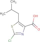 2-Chloro-5-(2-methylpropyl)-1,3-thiazole-4-carboxylic acid