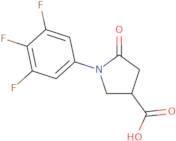 5-Oxo-1-(3,4,5-trifluorophenyl)pyrrolidine-3-carboxylic acid