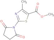 Methyl 2-(2,5-dioxopyrrolidin-1-yl)-4-methyl-1,3-thiazole-5-carboxylate