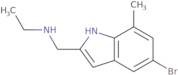 N-[(5-Bromo-7-methyl-1H-indol-2-yl)methyl]ethanamine