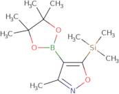 3-Methyl-4-(4,4,5,5-tetramethyl-1,3,2-dioxaborolan-2-yl)-5-(trimethylsilyl)isoxazole