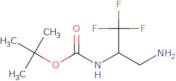 tert-Butyl N-(3-amino-1,1,1-trifluoropropan-2-yl)carbamate