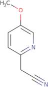 2-(5-methoxypyridin-2-yl)acetonitrile