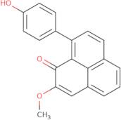 9-(4-Hydroxyphenyl)-2-methoxy-1H-phenalen-1-one