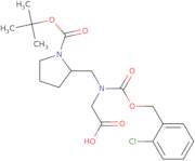 Boc-Pro-psi[CH2N(2-Cl-Z)]-Gly-OH